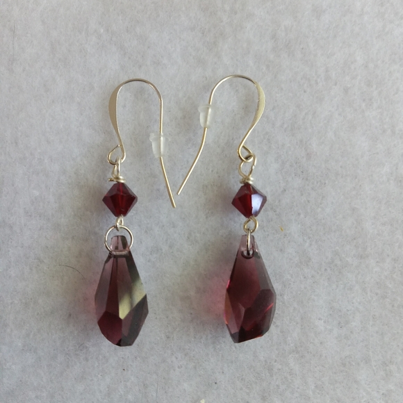 Swarovski Crystal Earrings - Picture 1 of 1